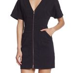 ALC Frank A.L.C. Black Novak Zip Dress Sz.12 Photo 1