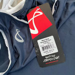 Athletic DNA Navy Blue Mesh Racerback Workout Tennis Tank size Medium Photo 2