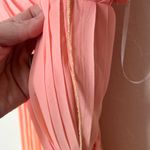 Lulu's Blue and Pink Pleated Ombré Romper size M Orange Size M Photo 6