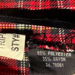 Tripp NYC Plaid Skull Skirt Photo 8