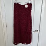 Altar'd State NEW Altar’d State Burgundy Maxi Skirt Size XXL NWT Photo 5