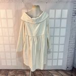 Anthropologie Saturday Sunday Cream Long Sleeve Off the Shoulder Dress Medium Photo 6