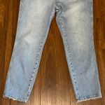 We The Free  Straight Leg High Rise Jeans Size 29 Cotton Light Wash Free People Photo 2