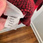 Loft Buffalo Plaid Mock Neck Sweater Red Black MP Photo 10