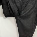 Free People Midnight Vegan Suede Skinny Pants Black Size Small Photo 4