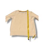 Faherty Women Small 100% Cashmere Ribbed Crewneck Sweater Quiet Luxury Warm Cozy Photo 4