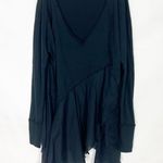 We The Free  Tunic Sweater Womens XS Oversized Mixed Media Boho Festival Evening Photo 1