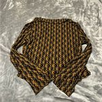 No Boundaries  Black and Tan Button Down Shirt Photo 1