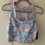 Blue Pink Tie Dye Racerback Sports Workout Bra L Multiple Size L Photo 0
