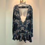 Free People  floral Smooth Talker Tunic dress/top Photo 1