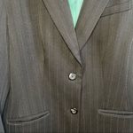 Style & Co pin stripe black blazer Photo 3