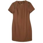 Heartloom  Tucker Dress Embellished Shoulders Photo 1