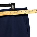 J.Crew Womens Carreman Straight Leg 4 Season Navy Slim-Fit Pants Size 14 Photo 4