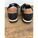 OTBT Unisex Black Leather Suede Sneakers Size 6.5 Casual Retro Chic Photo 3