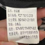 Rickrack Black Cropped Trousers Mixseven Minimalism‎ Ricrac Dressy Pants Medium Photo 4