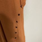 Anthropologie Sunday in Brooklyn  Terracotta Tan Orange Button Dress Small Photo 6