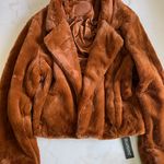 BLANK NYC Faux Fur Brown Teddy Sherpa Coat Jacket Photo 0