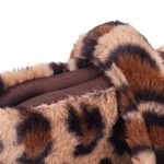 Leopard Print Fluffy Crossbody Bag Multi Photo 3