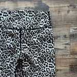 Zyia Active Womens Scrunchy High Rise Leopard Ruched Back Leggings Size 6 Photo 1