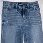 Kut From The Kloth Reese High Rise Straight Leg with ankle zipper detail size 2 Photo 1