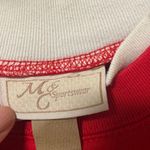 Vintage 90's Classic Bird Embroidered Logo Sweater Red Size XL Photo 6