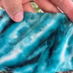 Women's Blue Colorful Tie Photo 6