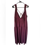 Free People  Beach NEW Martina Burgundy Maxi Dress Photo 1