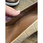 Aquatalia Peony Croc Embossed Beige Pumps Shoes Size 11 Classic Career Photo 8