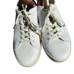 Vionic  Paisley Size 7 White Sneakers with Gold Accents Photo 4