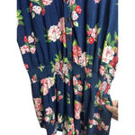 Matilda Jane  Be Bold Floral Romper Navy Blue Brilliant Daydream Women's Large Photo 5