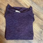 Umgee Purple Ruffle Long Sleeve Top Women's Small Photo 4