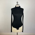 Free People  All You Want Bodysuit in Black Photo 1