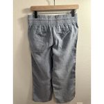 Athleta Women's Size 4 Cabo Linen Jogger Pants Chambray Blue Casual Travel Photo 1