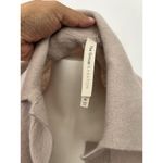 Babaton Aritzia  Circuit Merino Sand Oatmeal Soft  wool polo v neck sweater sz XS Photo 4