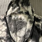 No Boundaries Black and White Tie-Dye Tracksuit Photo 2