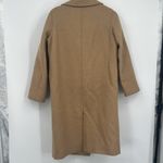 Everlane  The Italian ReWool Overcoat Camel Brown Sz 00 XS Peacoat Double Breast Photo 6