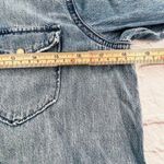 Lucky Brand Dress XS Light Wash Pear Snap Button Down Frayed Hem Western Denim Photo 7
