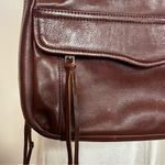 Rebecca Minkoff  Brown Leather Purse Shoulder Bag Crossbody Chain Strap Zipper Photo 6