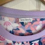 Vera Bradley Fleece Pajama Shirt - Long Sleeve Rose Blush Photo 4