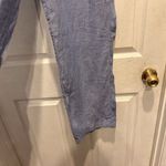 Sigrid Olsen  Women’s Blue‎ Pull On Wide Leg 100% Linen Pants Large Lagenlook Photo 1