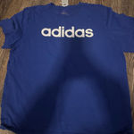Adidas Blue  T-Shirt Photo 0