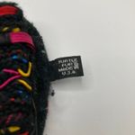 VTG Turtle Fur Black Woven Tapestry Fleece Lined Headband OS Ski Gorpcore Folk Photo 4