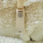 SKIMS Teddy Lounge Knit Pants Bone White Sherpa Boucle Stretchy Winter Sz L/XL Photo 4