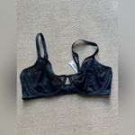 Adore Me Dark Sapphire Sheer Underwire Bra Size 36DD NWT Photo 1