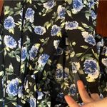Kiss the Sky Urban outfitters Floral Black and Blue Women's Romper Photo 3