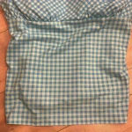 NWT Lands’ End Gingham Square Neck Tankini Top Blue Summer Swim Beach Sz 16DDD Photo 3