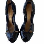 L.A.M.B. Peep Toe Leather Heels  Photo 1