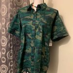 Zumiez Empyre Empyre Green Camo Button Up Shirt Photo 0