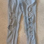 Levi's  721 High Rise Skinny Distressed Light‎ Wash Jeans Women's Size 24 Photo 0