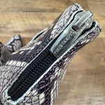 Vince Camuto Gigietta Black and White Snakeskin Chunky Heeled Boots Photo 3